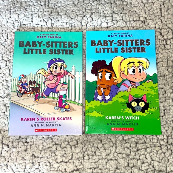 The books “Baby-Sitters Little Sister” number 1 and number 2. - Picture 1 of 6
